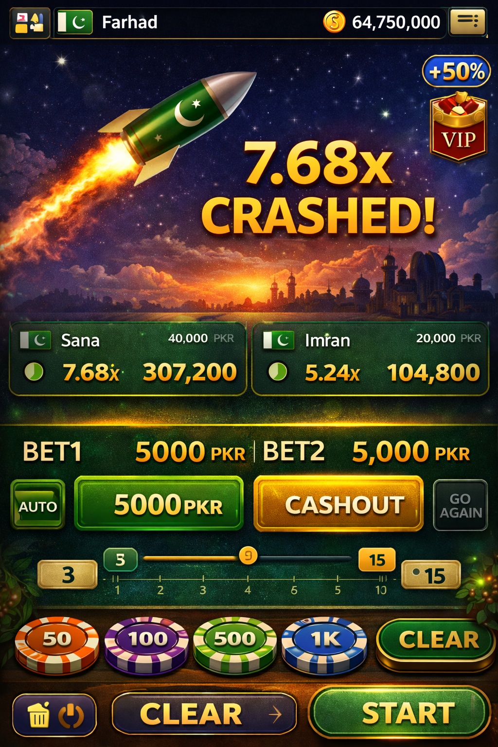 Gunsbet Casino game